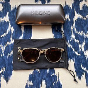 Krewe Press Matte Tortoise Sunglasses